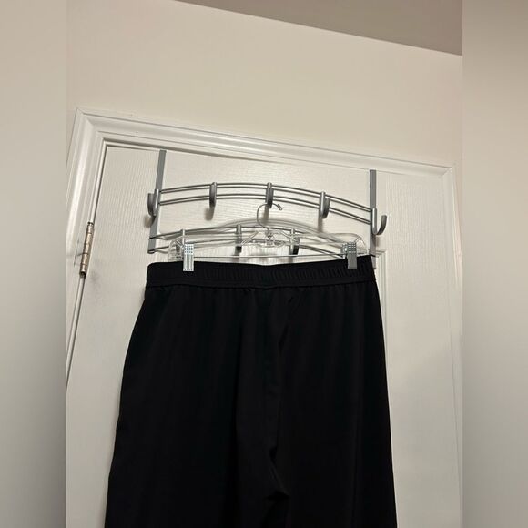 J Jill Fit on the go Wide Leg Pants Black crop women’s Medium EUC lightweight - Picture 8 of 14